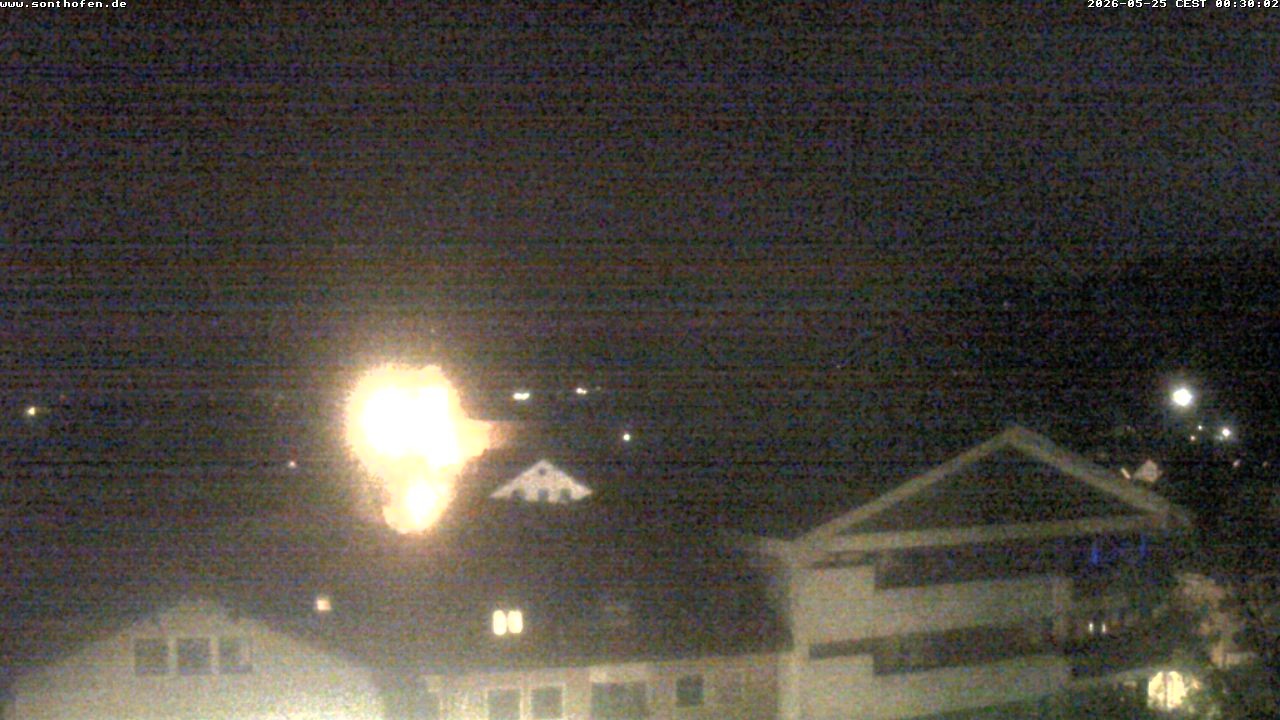Archiv Foto Webcam Ausblick Rathaus Sonthofen