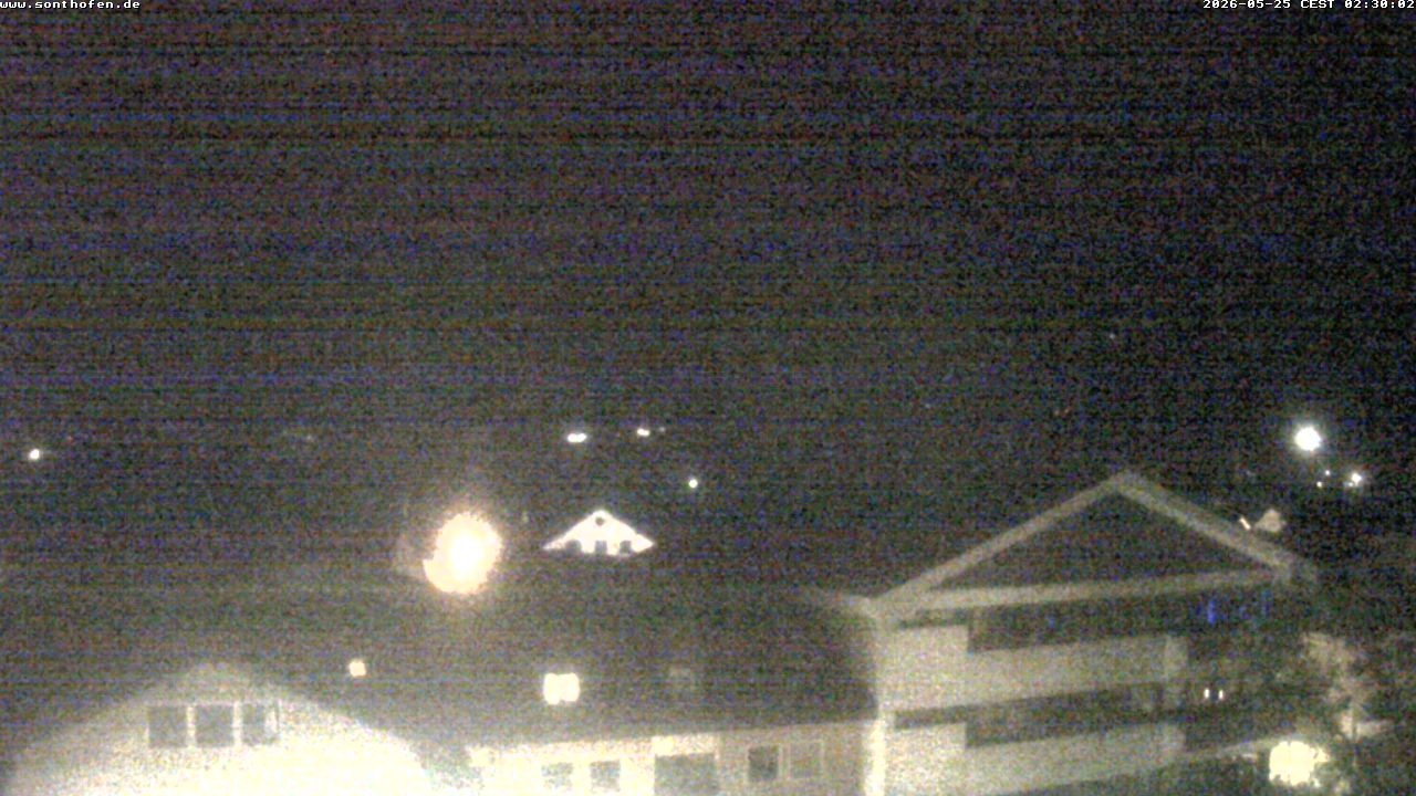 Archiv Foto Webcam Ausblick Rathaus Sonthofen