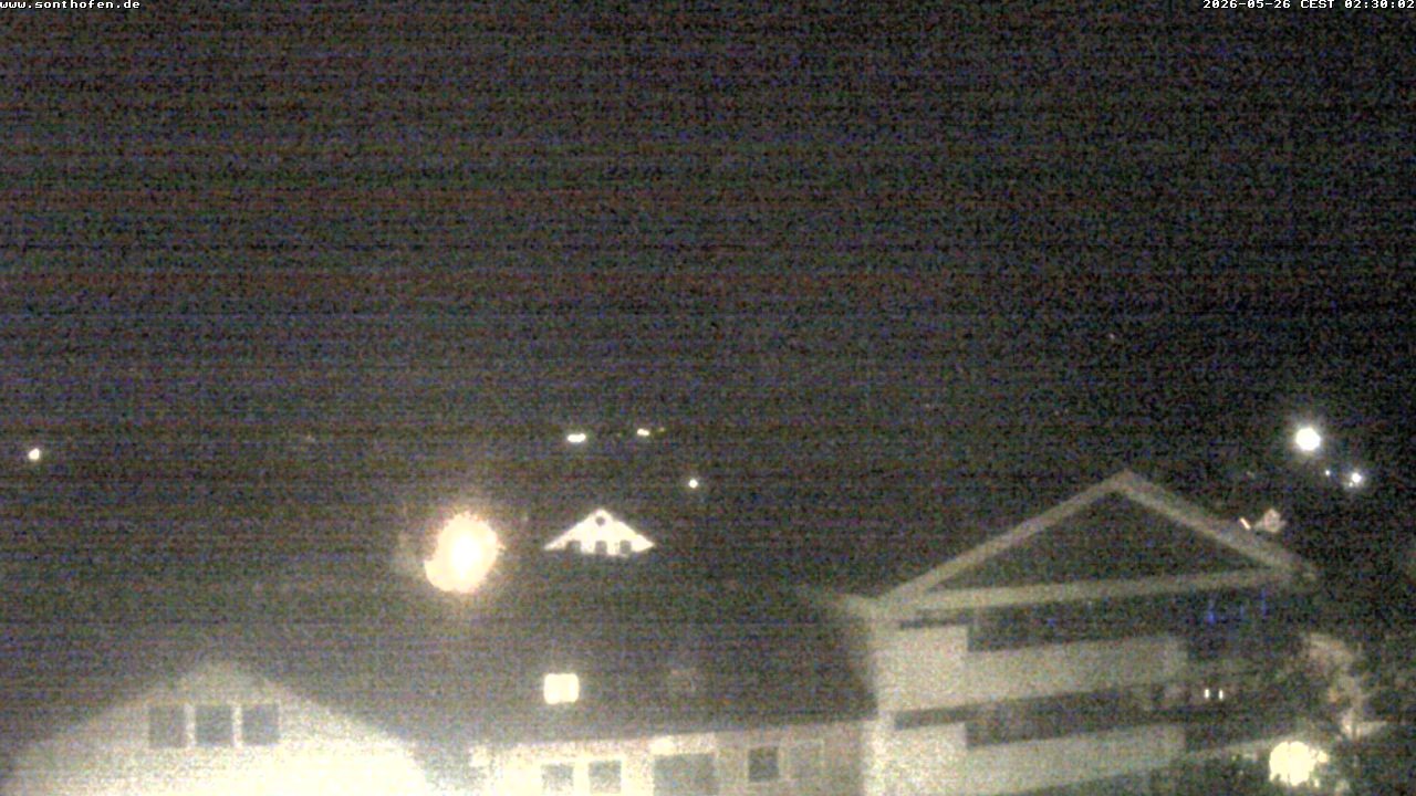 Archiv Foto Webcam Ausblick Rathaus Sonthofen
