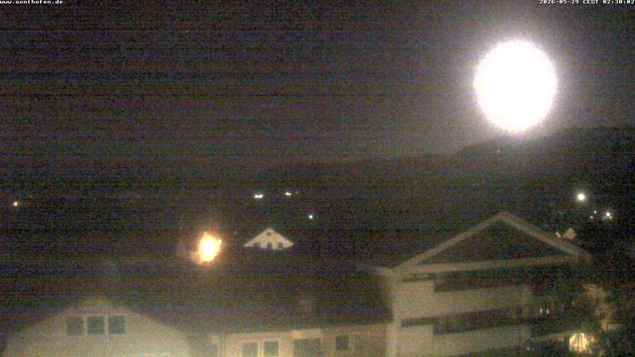 Archiv Foto Webcam Ausblick Rathaus Sonthofen
