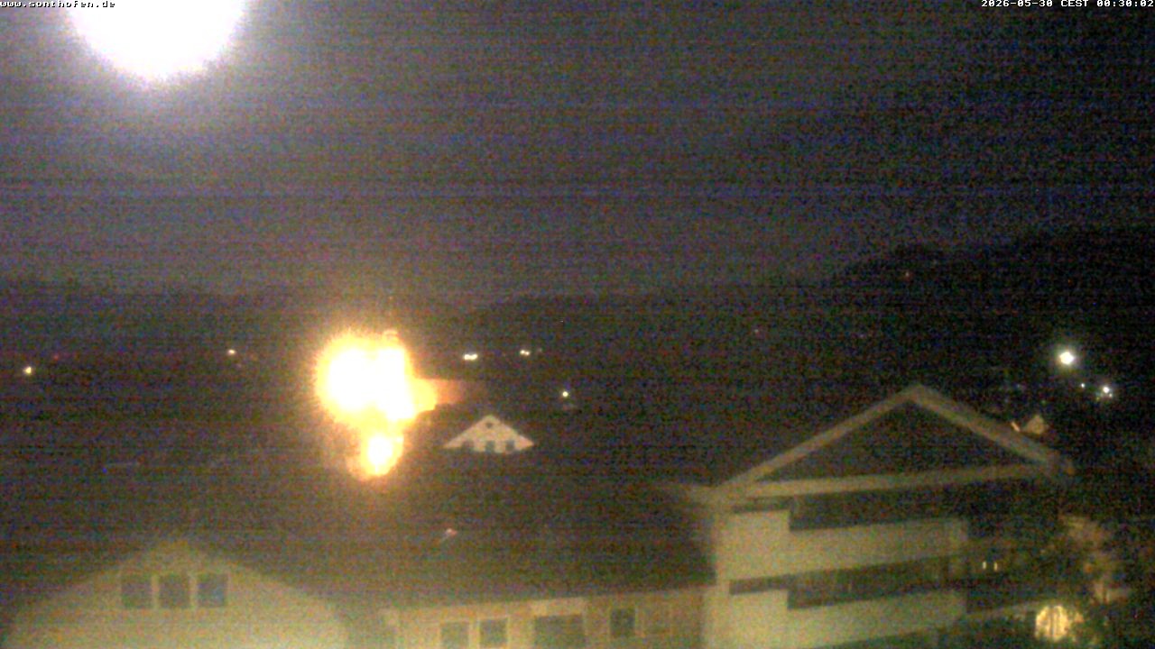 Archiv Foto Webcam Ausblick Rathaus Sonthofen