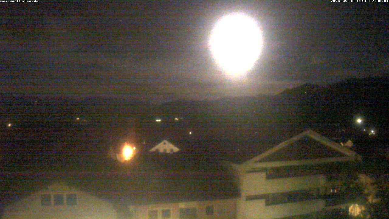 Archiv Foto Webcam Ausblick Rathaus Sonthofen