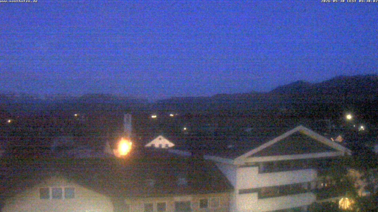Archiv Foto Webcam Ausblick Rathaus Sonthofen