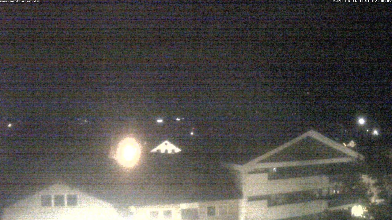 Archiv Foto Webcam Ausblick Rathaus Sonthofen