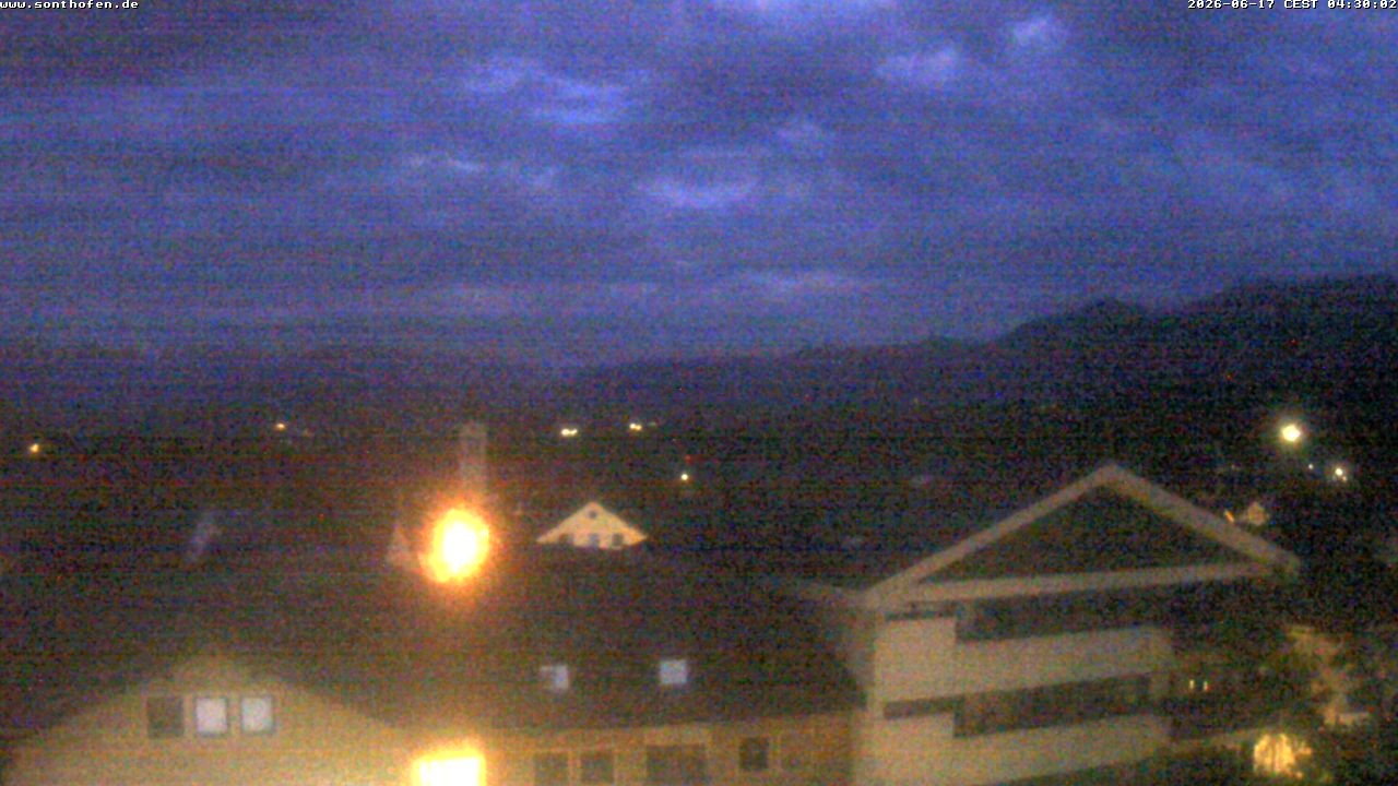 Archiv Foto Webcam Ausblick Rathaus Sonthofen