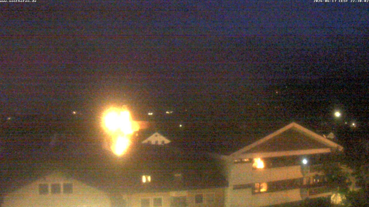 Archiv Foto Webcam Ausblick Rathaus Sonthofen