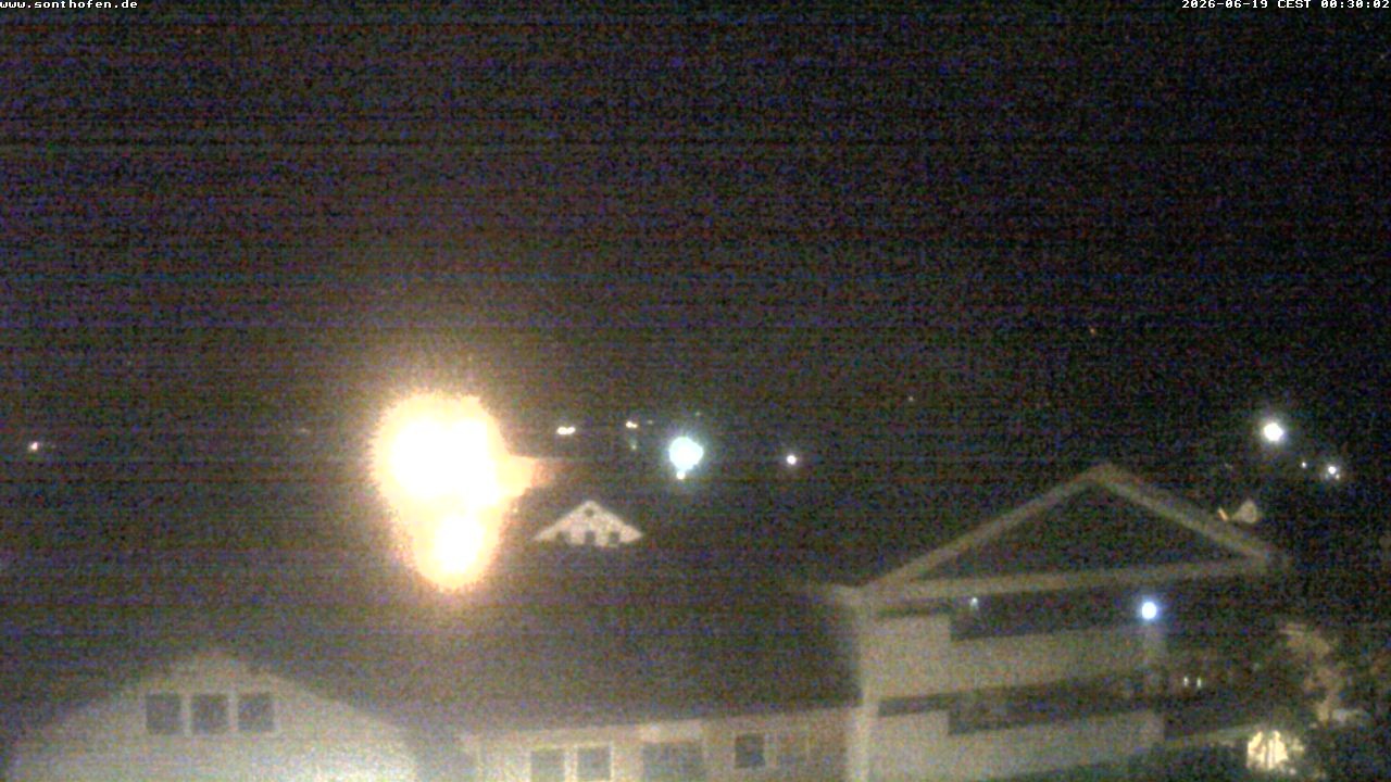 Archiv Foto Webcam Ausblick Rathaus Sonthofen