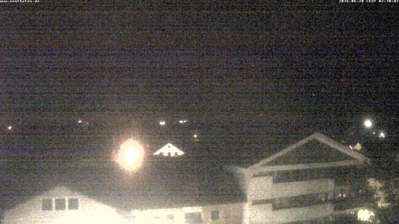Archiv Foto Webcam Ausblick Rathaus Sonthofen
