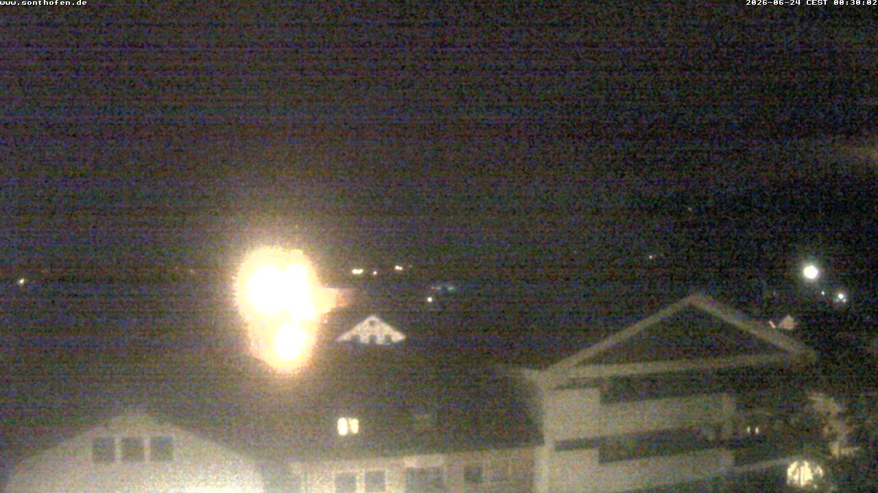 Archiv Foto Webcam Ausblick Rathaus Sonthofen