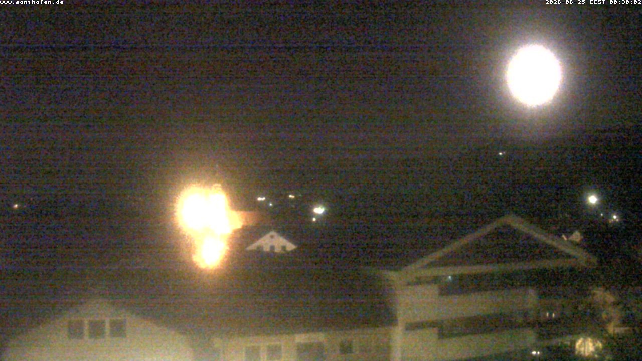Archiv Foto Webcam Ausblick Rathaus Sonthofen