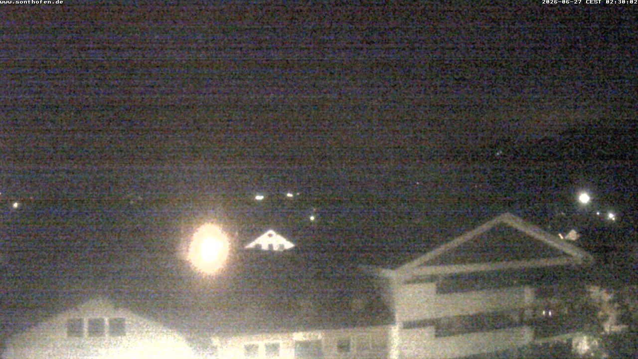 Archiv Foto Webcam Ausblick Rathaus Sonthofen