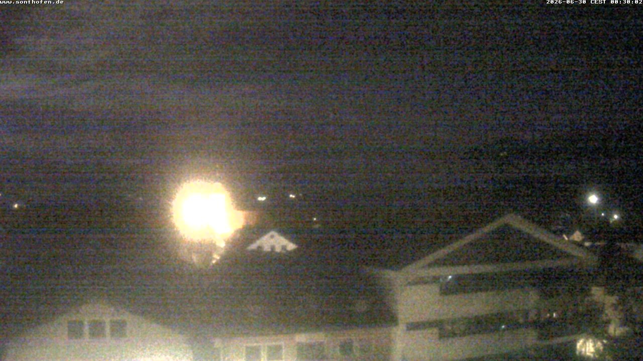 Archiv Foto Webcam Ausblick Rathaus Sonthofen