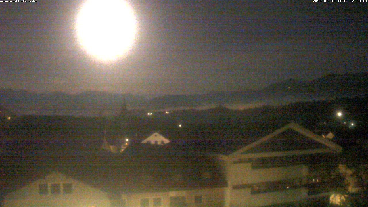 Archiv Foto Webcam Ausblick Rathaus Sonthofen