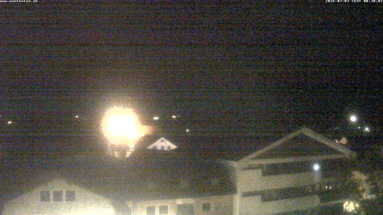 Archiv Foto Webcam Ausblick Rathaus Sonthofen