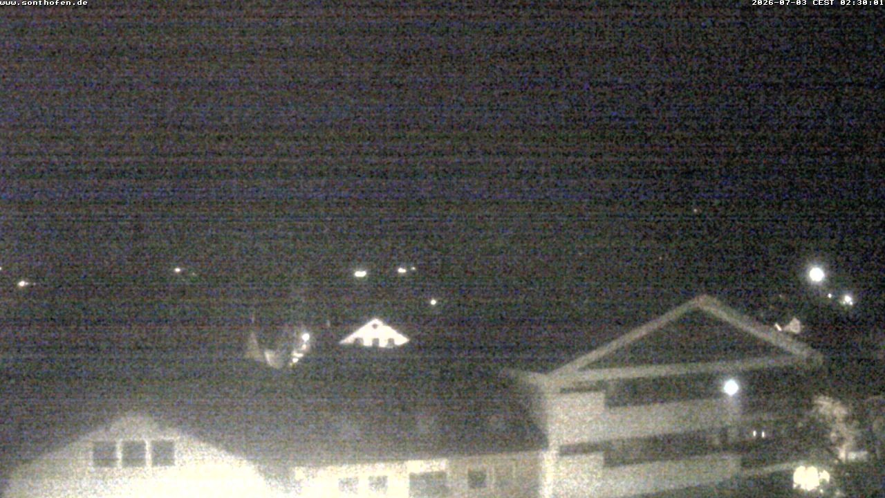 Archiv Foto Webcam Ausblick Rathaus Sonthofen
