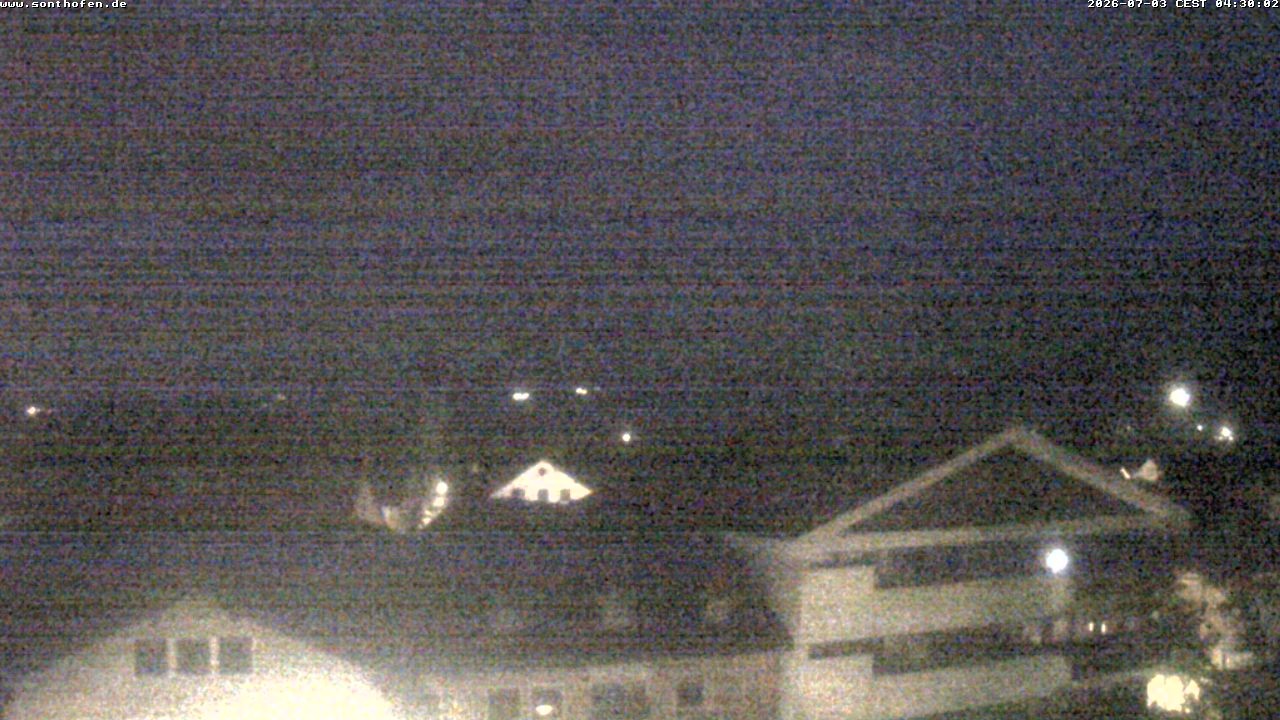 Archiv Foto Webcam Ausblick Rathaus Sonthofen