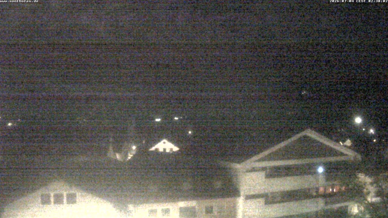 Archiv Foto Webcam Ausblick Rathaus Sonthofen
