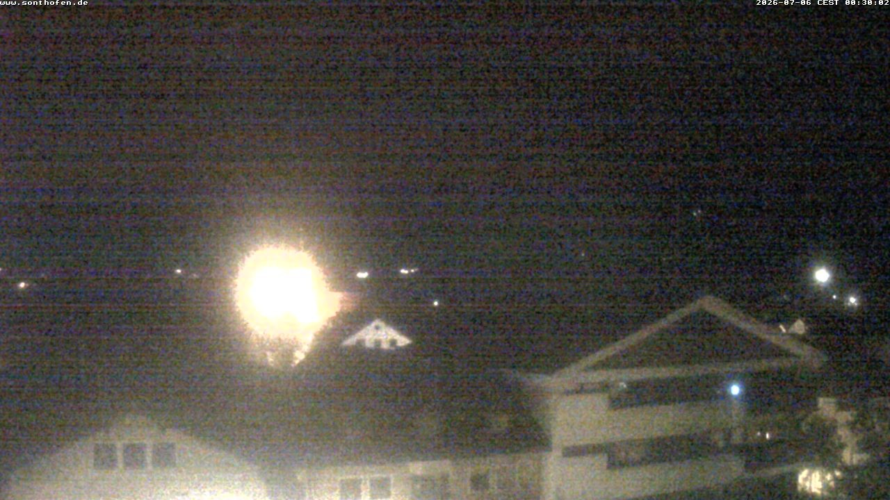 Archiv Foto Webcam Ausblick Rathaus Sonthofen