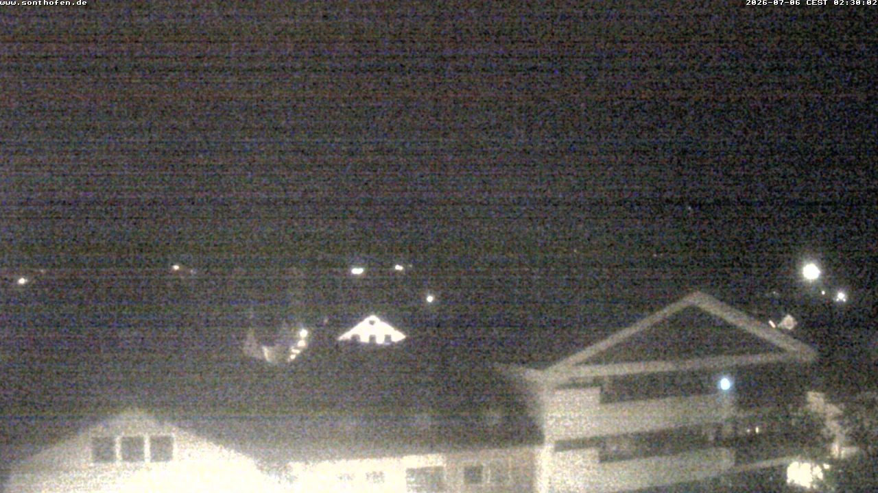 Archiv Foto Webcam Ausblick Rathaus Sonthofen