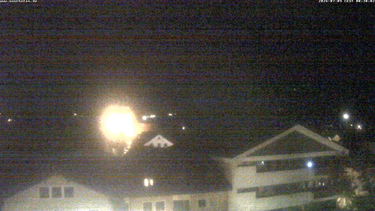 Archiv Foto Webcam Ausblick Rathaus Sonthofen