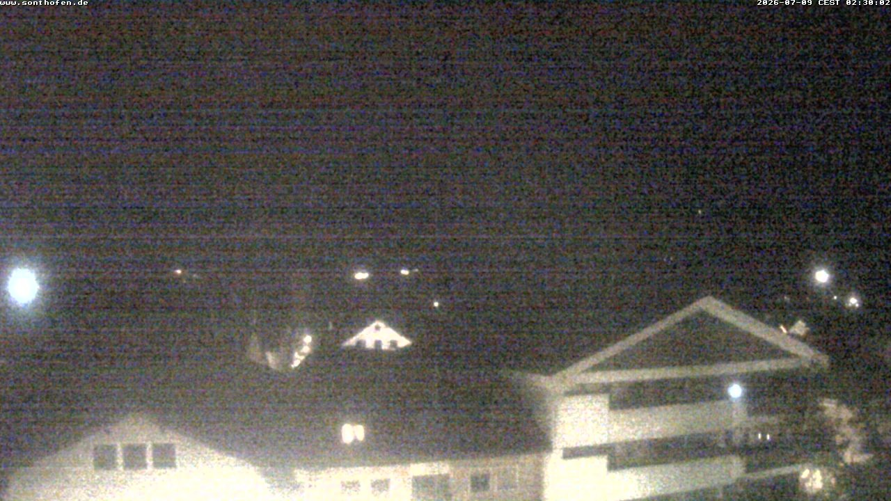 Archiv Foto Webcam Ausblick Rathaus Sonthofen