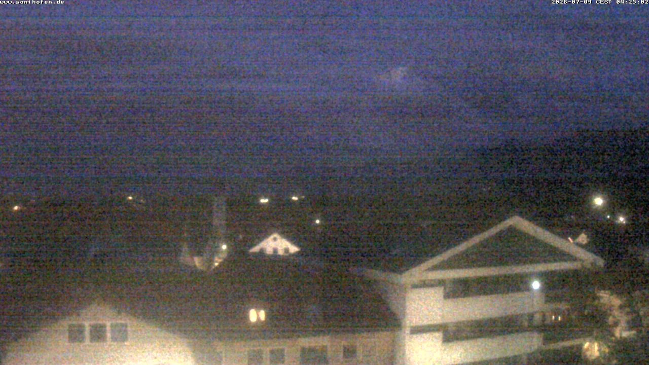 Archiv Foto Webcam Ausblick Rathaus Sonthofen
