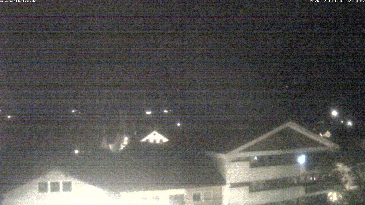 Archiv Foto Webcam Ausblick Rathaus Sonthofen