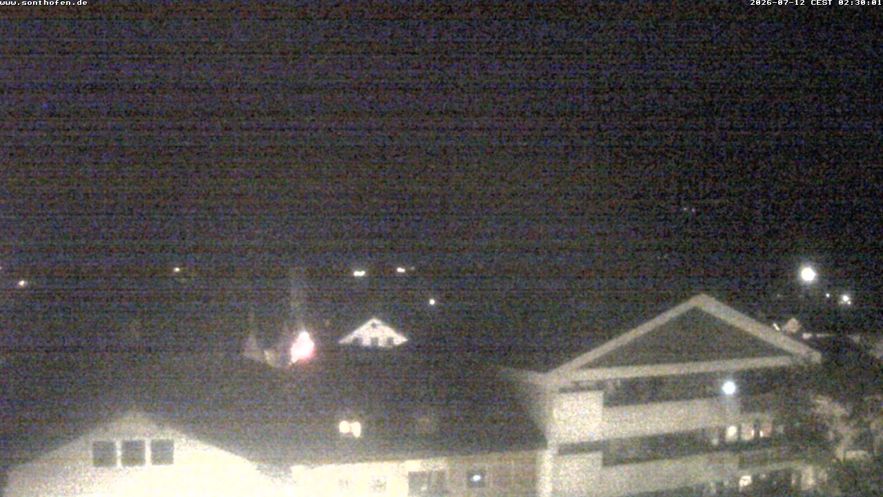 Archiv Foto Webcam Ausblick Rathaus Sonthofen