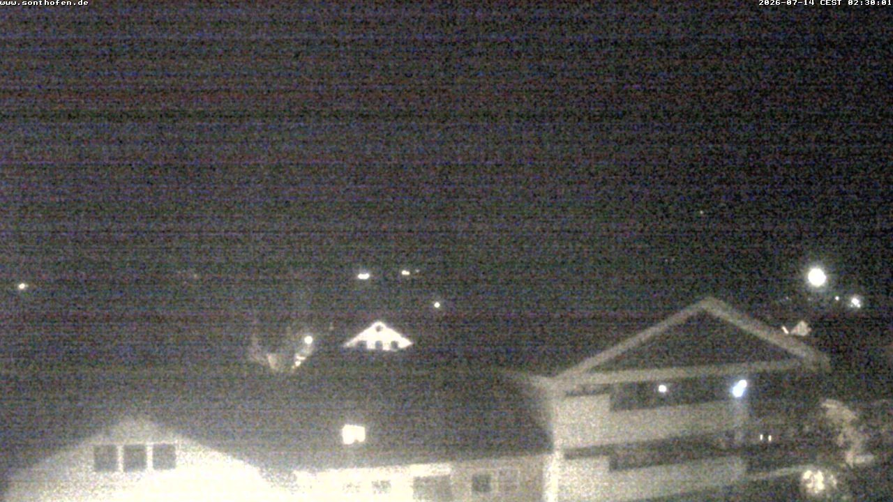 Archiv Foto Webcam Ausblick Rathaus Sonthofen