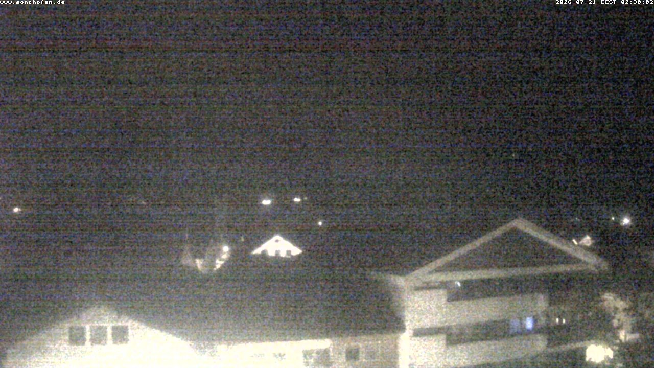 Archiv Foto Webcam Ausblick Rathaus Sonthofen