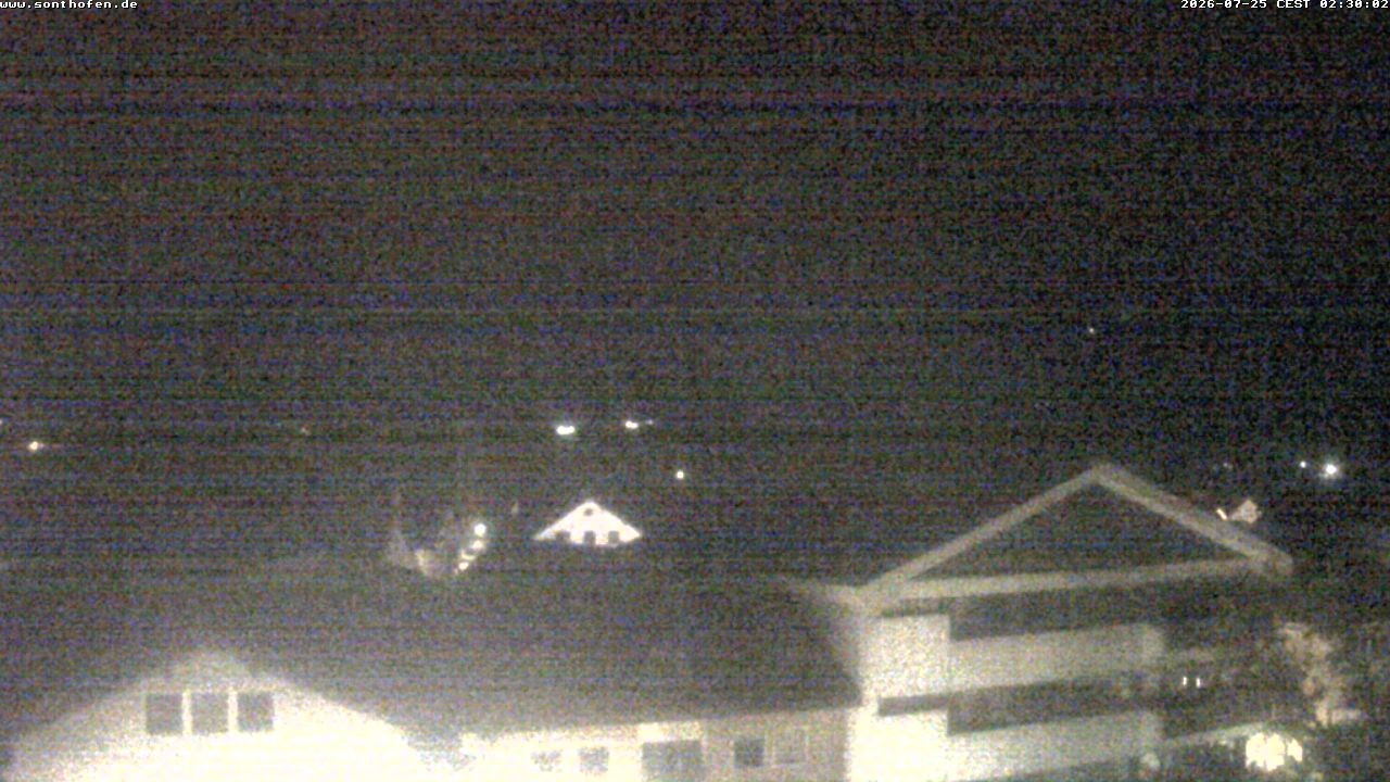 Archiv Foto Webcam Ausblick Rathaus Sonthofen