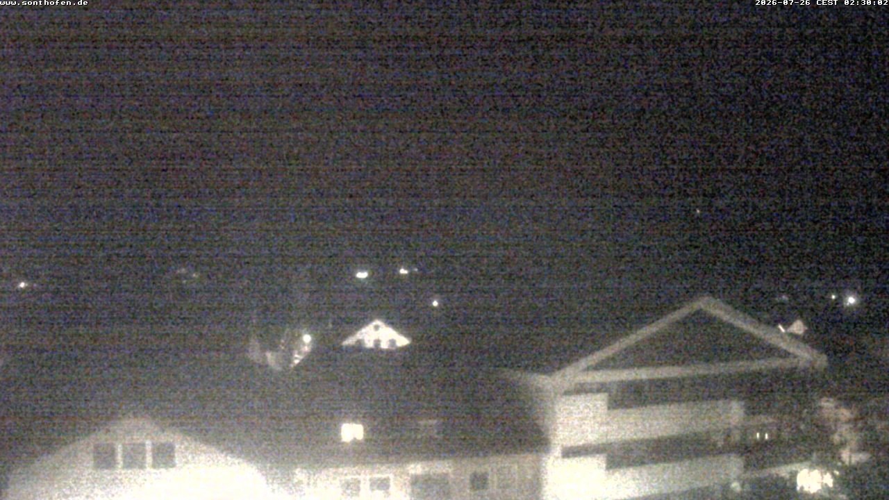 Archiv Foto Webcam Ausblick Rathaus Sonthofen