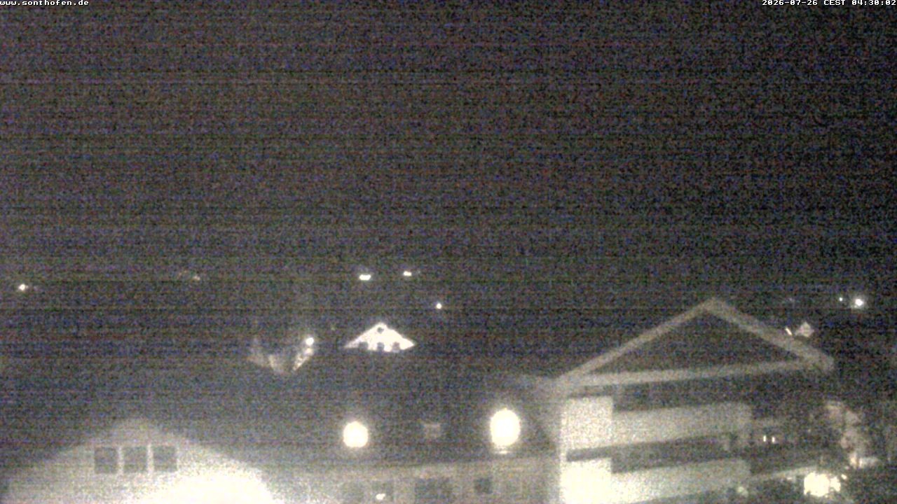 Archiv Foto Webcam Ausblick Rathaus Sonthofen
