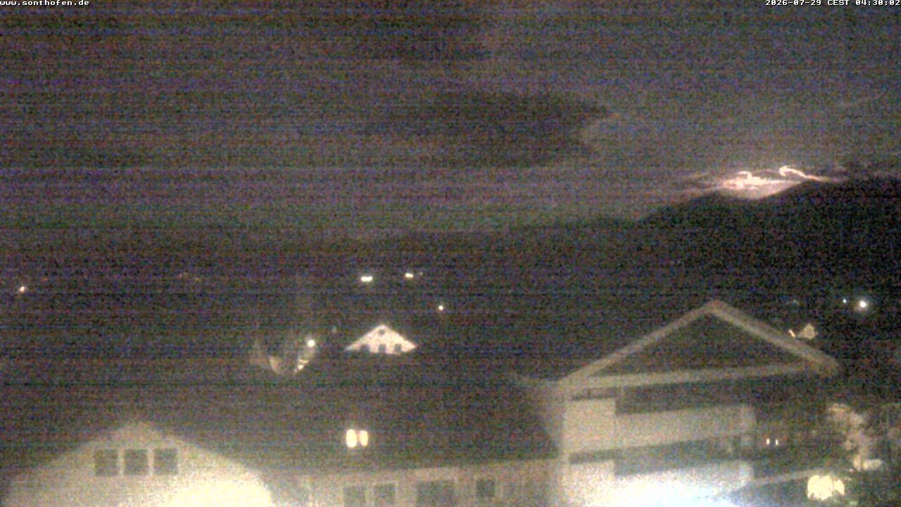 Archiv Foto Webcam Ausblick Rathaus Sonthofen