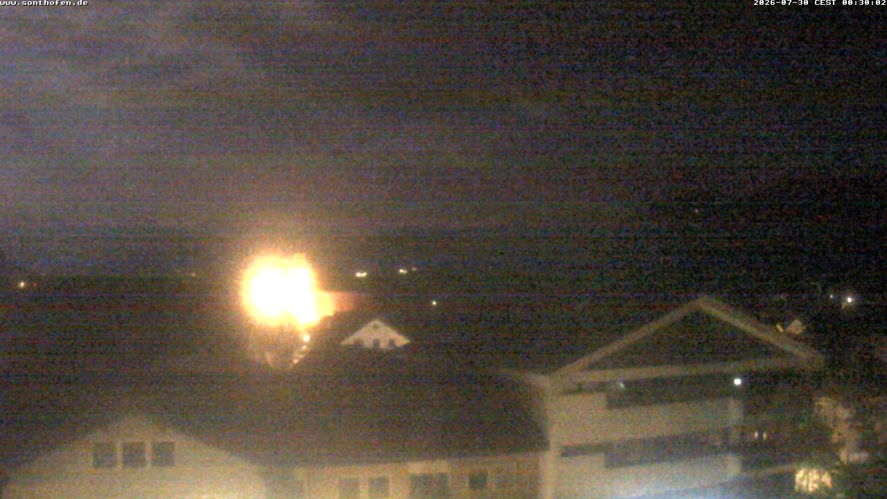 Archiv Foto Webcam Ausblick Rathaus Sonthofen