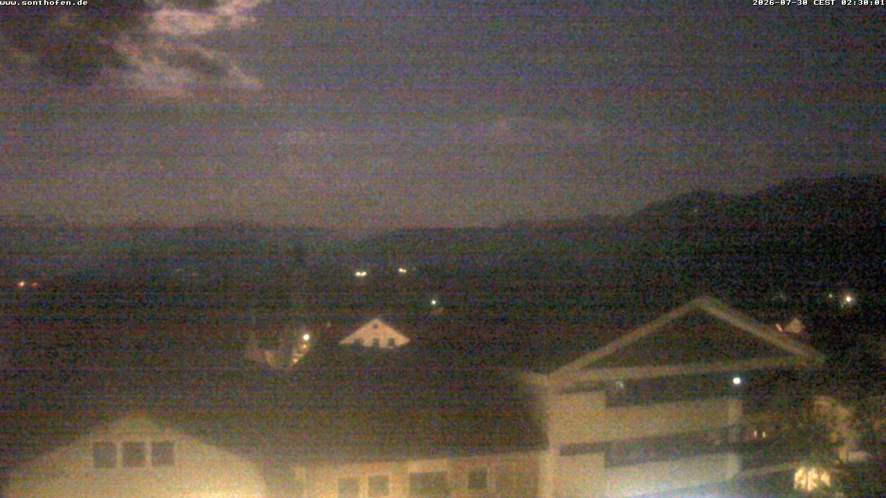 Archiv Foto Webcam Ausblick Rathaus Sonthofen