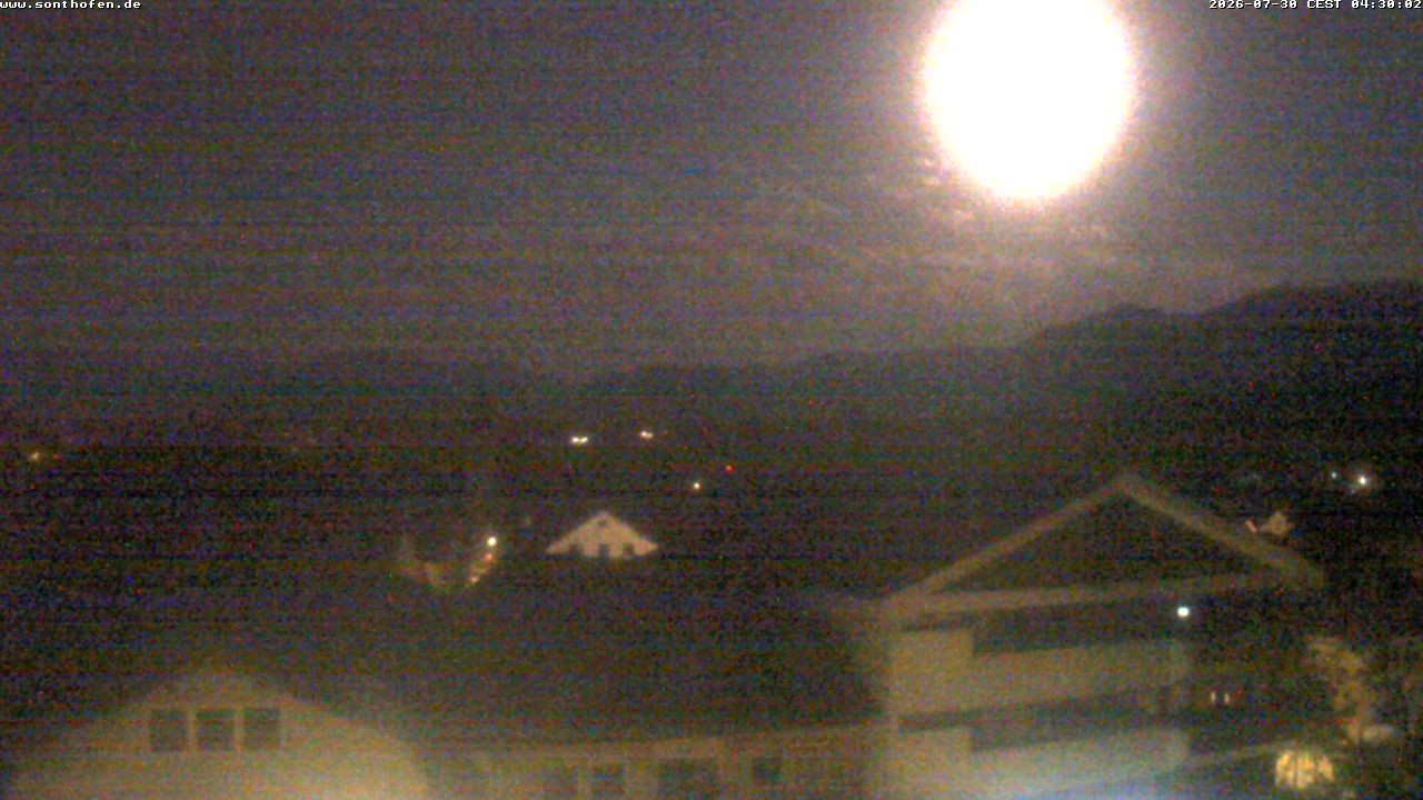 Archiv Foto Webcam Ausblick Rathaus Sonthofen