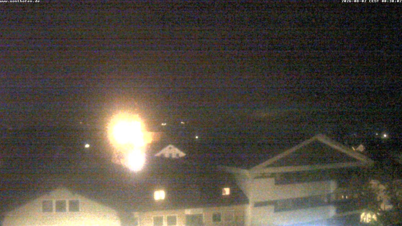 Archiv Foto Webcam Ausblick Rathaus Sonthofen