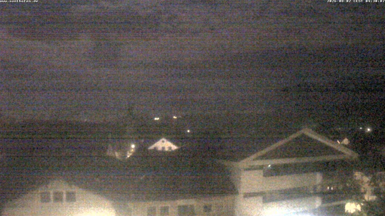Archiv Foto Webcam Ausblick Rathaus Sonthofen