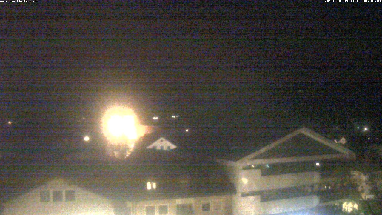 Archiv Foto Webcam Ausblick Rathaus Sonthofen