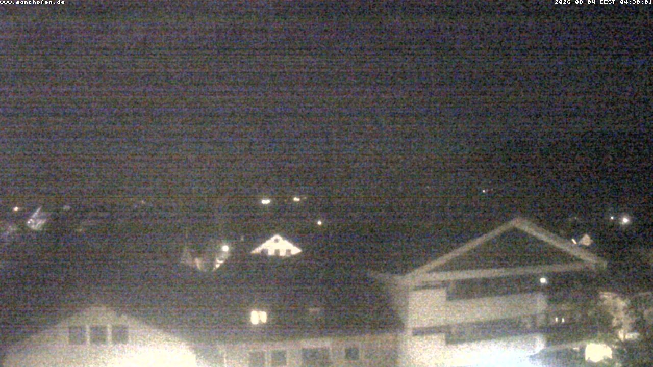 Archiv Foto Webcam Ausblick Rathaus Sonthofen