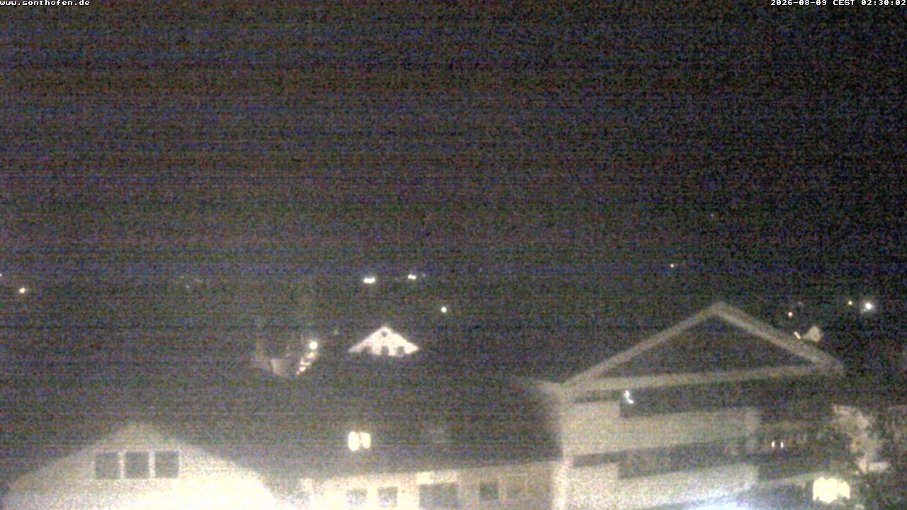 Archiv Foto Webcam Ausblick Rathaus Sonthofen