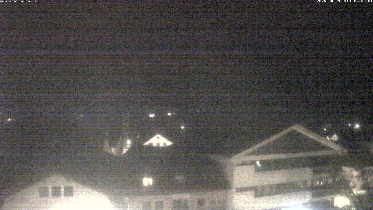 Archiv Foto Webcam Ausblick Rathaus Sonthofen