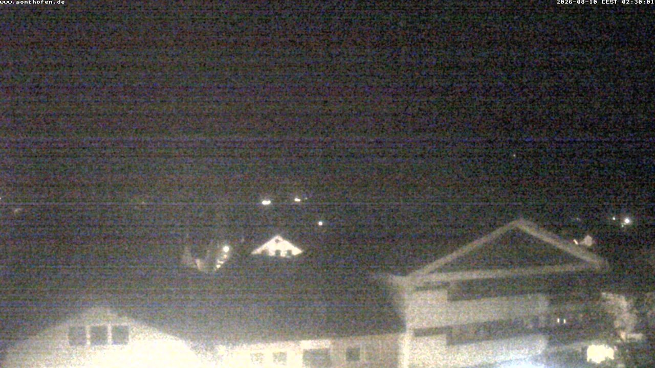 Archiv Foto Webcam Ausblick Rathaus Sonthofen