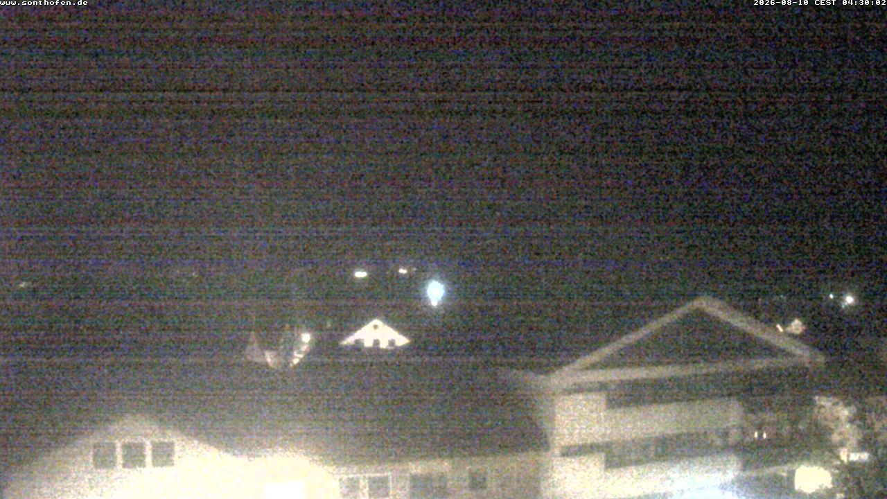 Archiv Foto Webcam Ausblick Rathaus Sonthofen