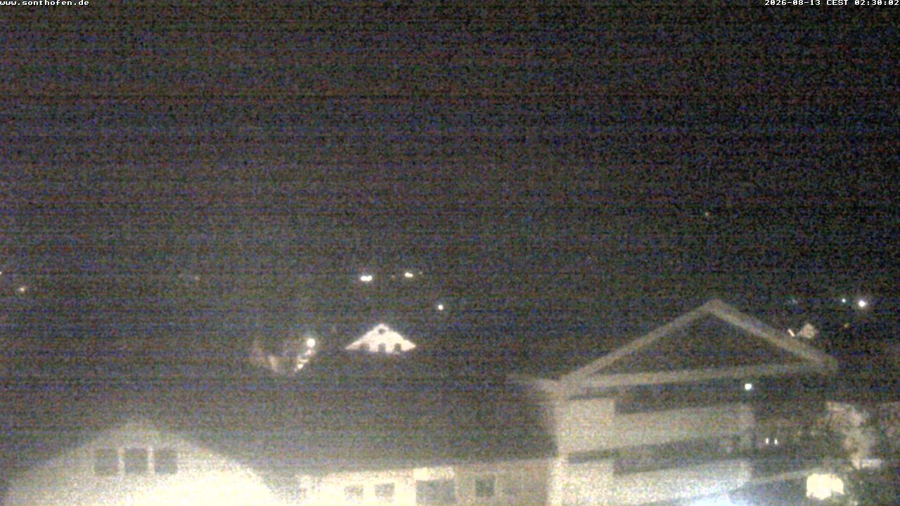 Archiv Foto Webcam Ausblick Rathaus Sonthofen