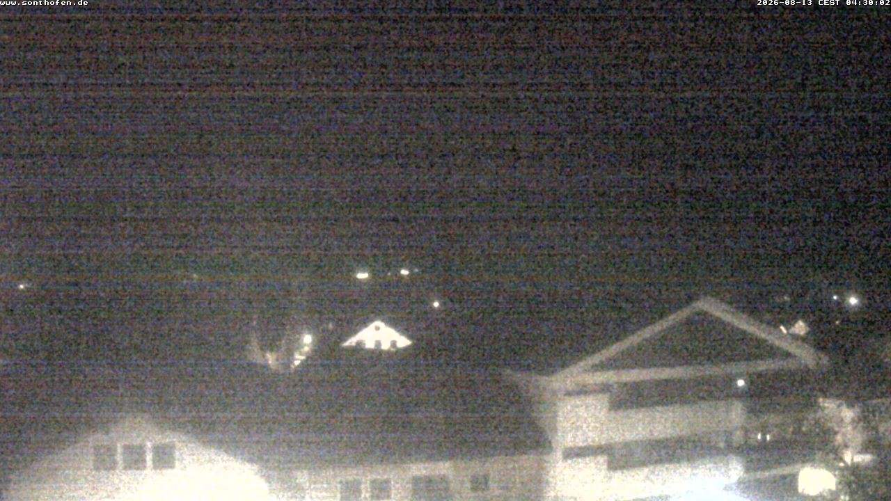 Archiv Foto Webcam Ausblick Rathaus Sonthofen