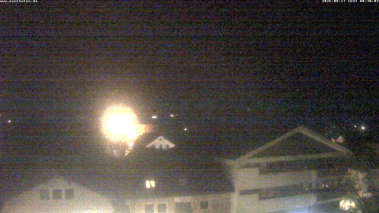 Archiv Foto Webcam Ausblick Rathaus Sonthofen
