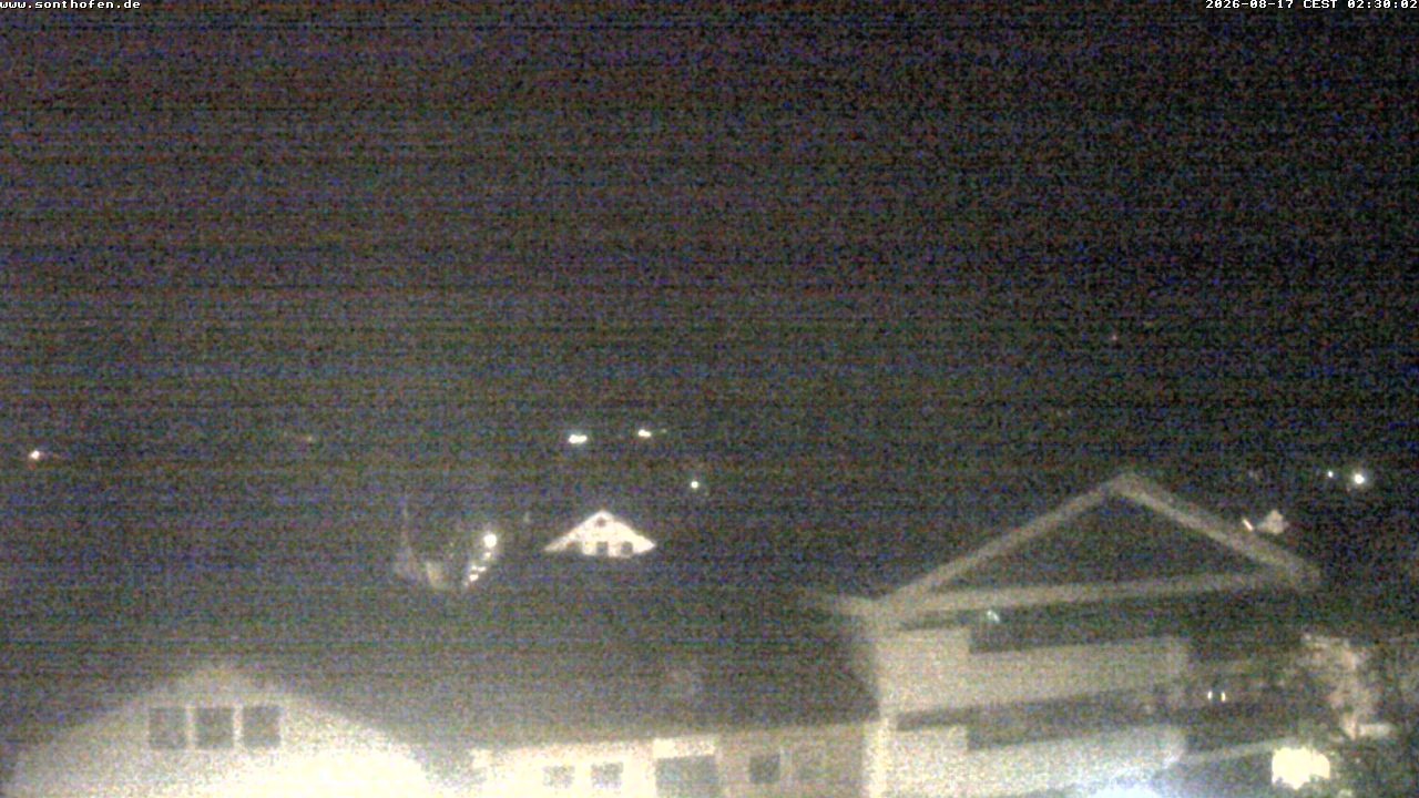 Archiv Foto Webcam Ausblick Rathaus Sonthofen