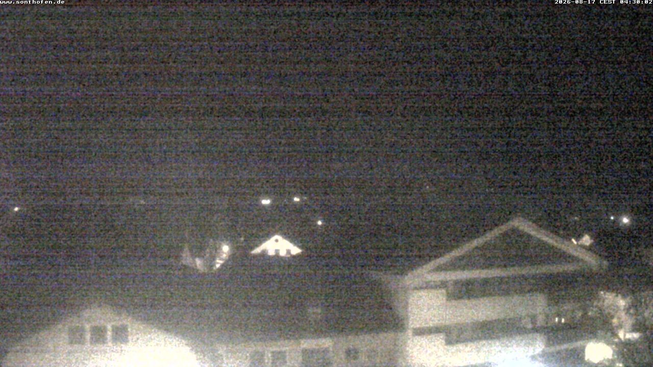 Archiv Foto Webcam Ausblick Rathaus Sonthofen